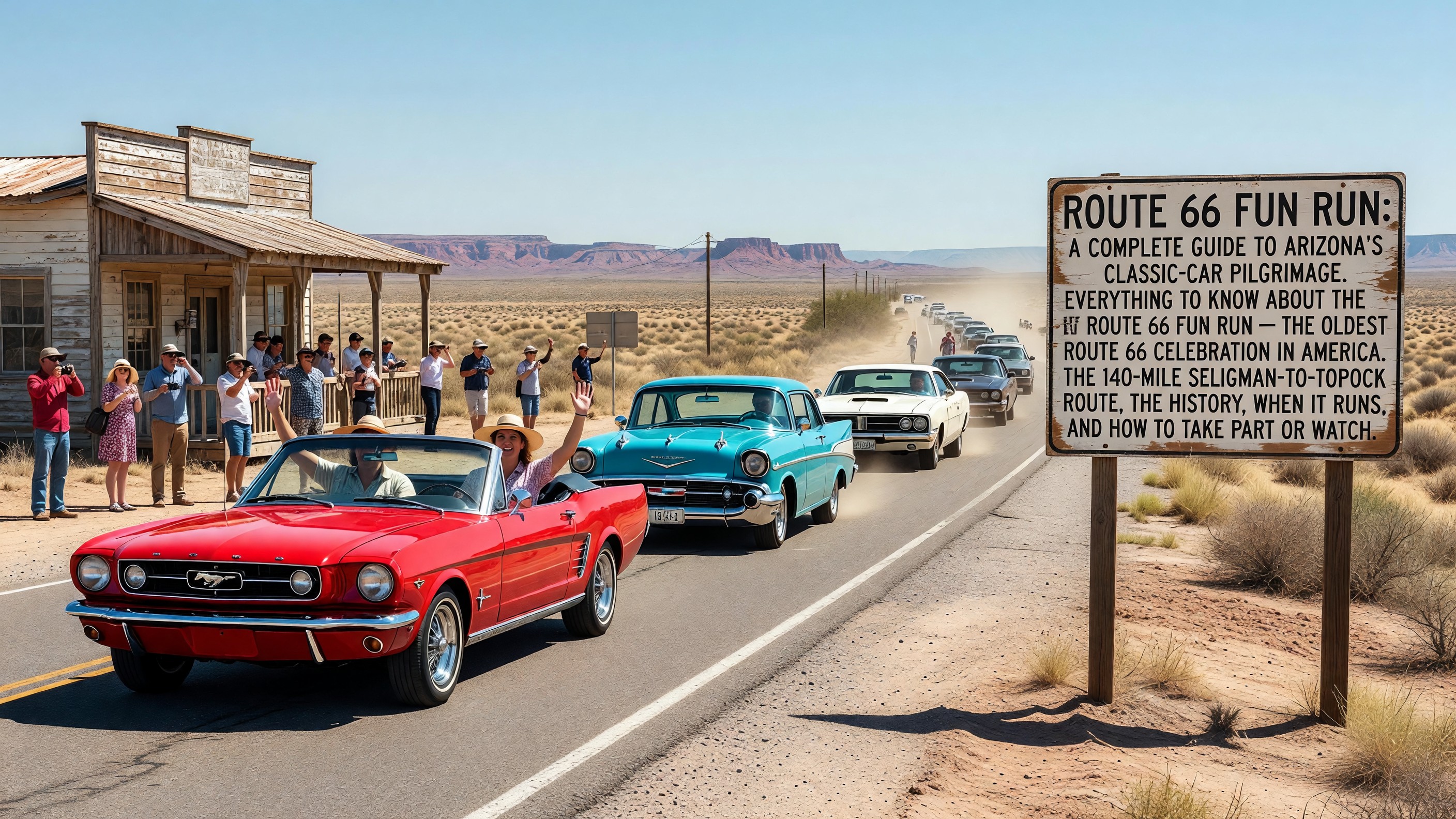 The Route 66 Fun Run: A Complete Guide to Arizona's Classic-Car Pilgrimage