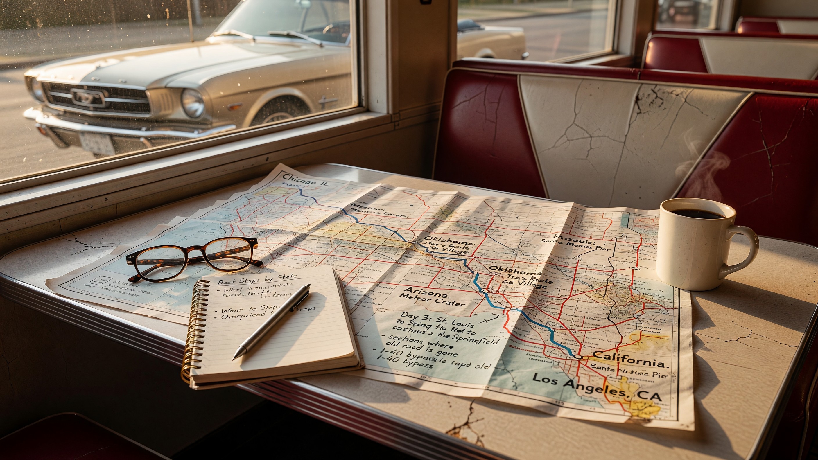 Route 66 Road Trip: Planning the Drive from Chicago to Los Angeles